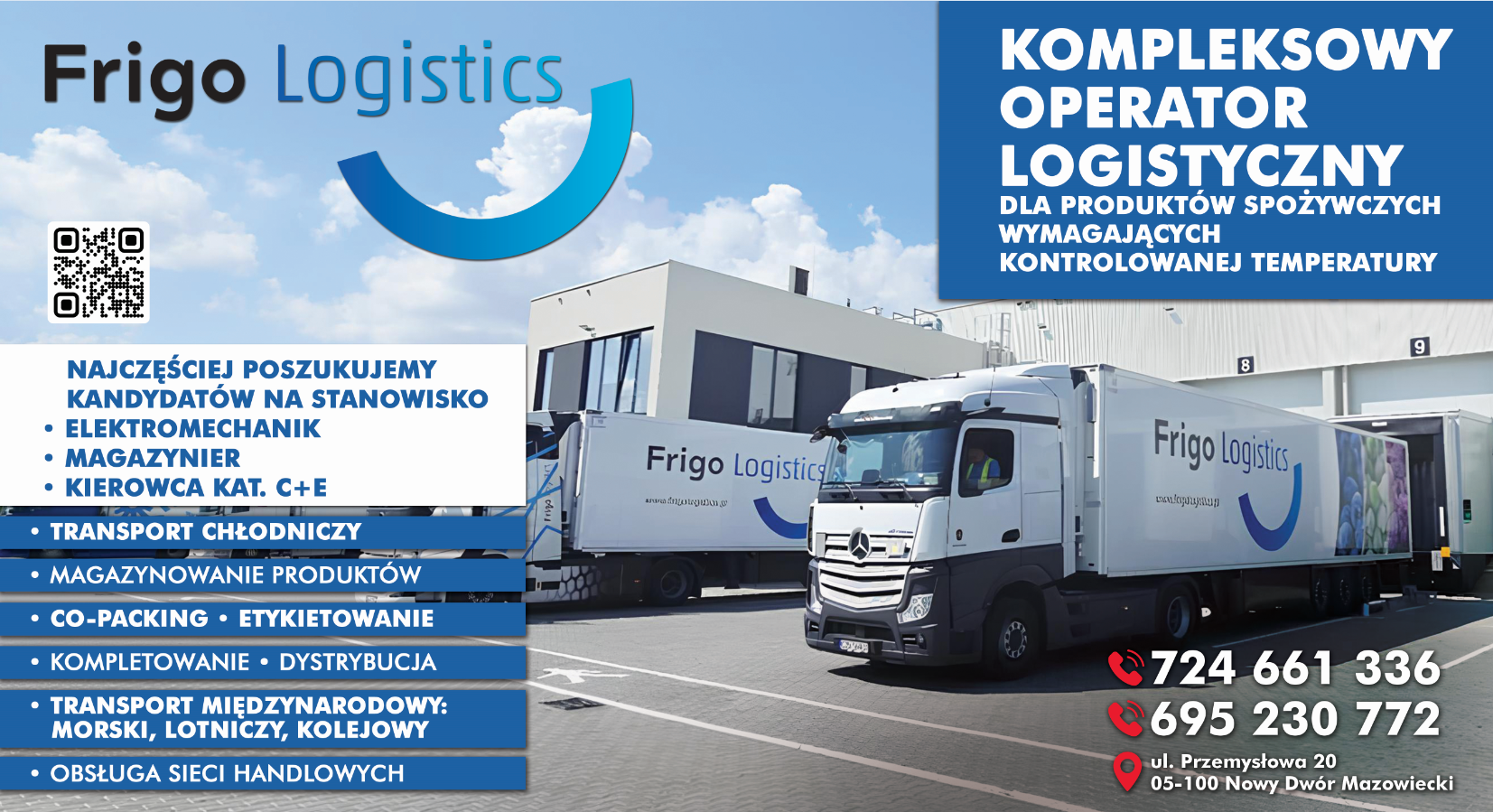 Frigo Logistics - magazynowanie NOWY DWÓR MAZOWIECKI magazynowanie NOWY DWÓR MAZOWIECKI